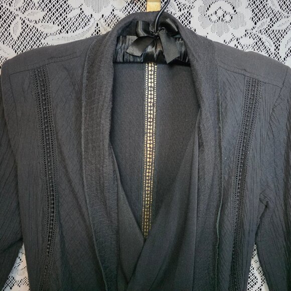 Michael Farrell High Low Boho Style Cardigan L - Picture 2 of 14